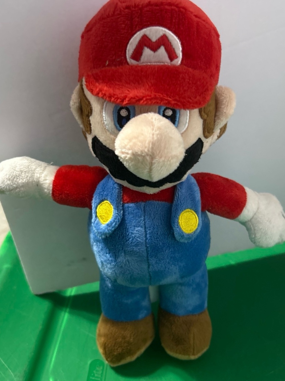 Nintendo Red & Blue Plush Mario Character Toy